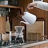 Hario "Simply Hario" V60 Glass Pour Over Coffee Set, Size 02